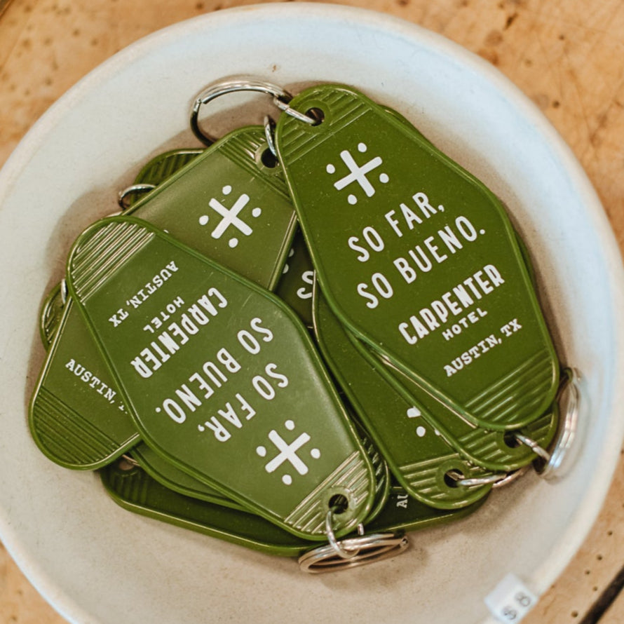 Carpenter Hotel Vintage Keychain