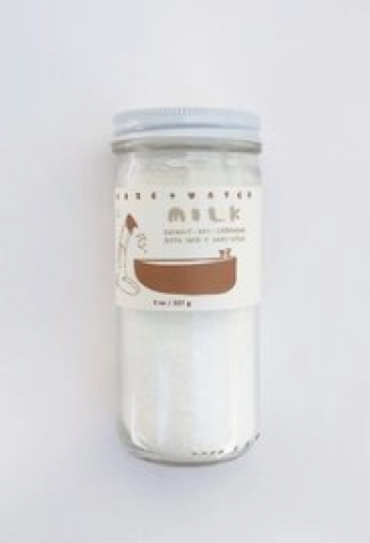 Rose+Water Mineral Bath Salts & Body Scrub