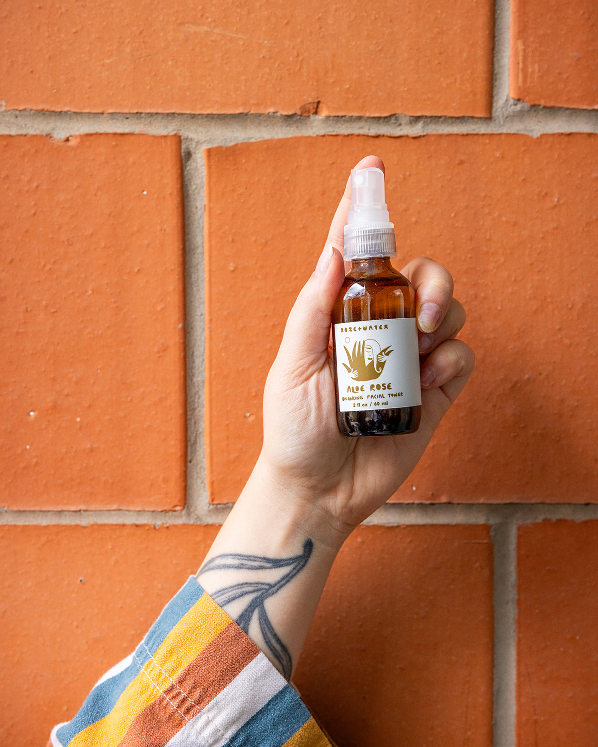 Rose+Water Aloe Rose Facial Toning Mist