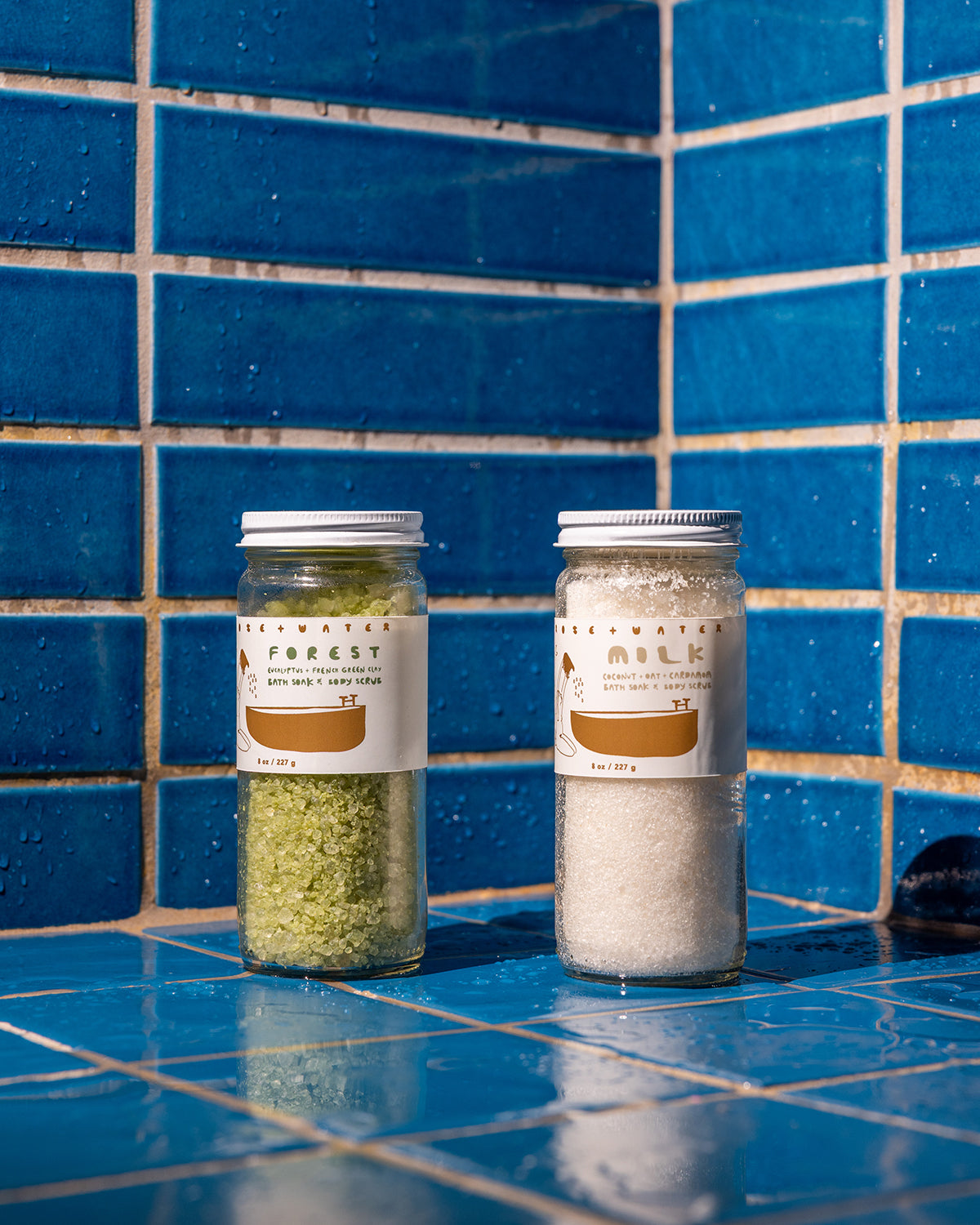 Rose+Water Mineral Bath Salts & Body Scrub