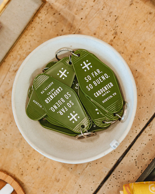 Carpenter Hotel Vintage Keychain