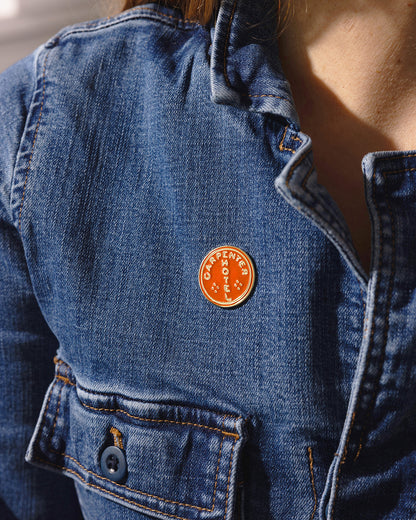 Carpenter Hotel Enamel Pin