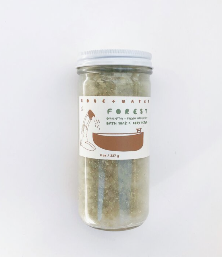 Rose+Water  Mineral Bath Salts & Body Scrub