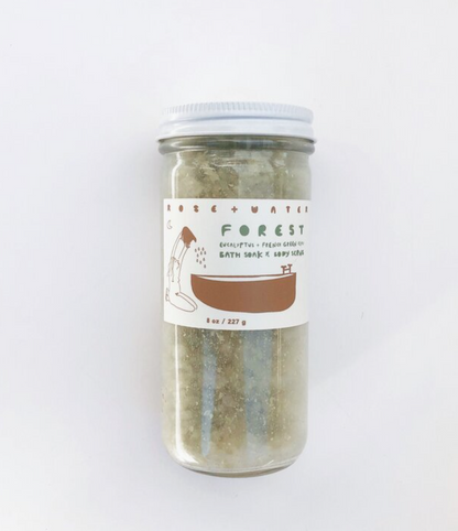 Rose+Water  Mineral Bath Salts & Body Scrub