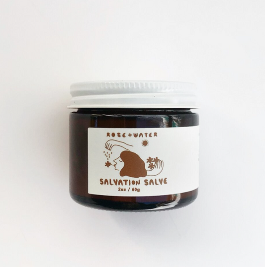 Rose+Water  Salvation Salve | Calendula-Infused Face & Body Lotion